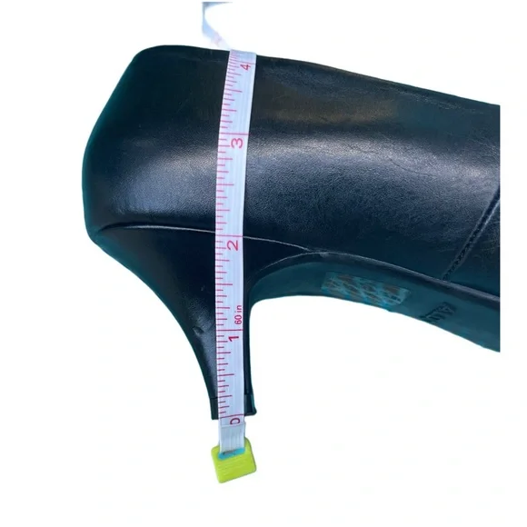 Aldo Black Leather Kitten Heels – Size 10 | Classic Pumps - Picture 13 of 13